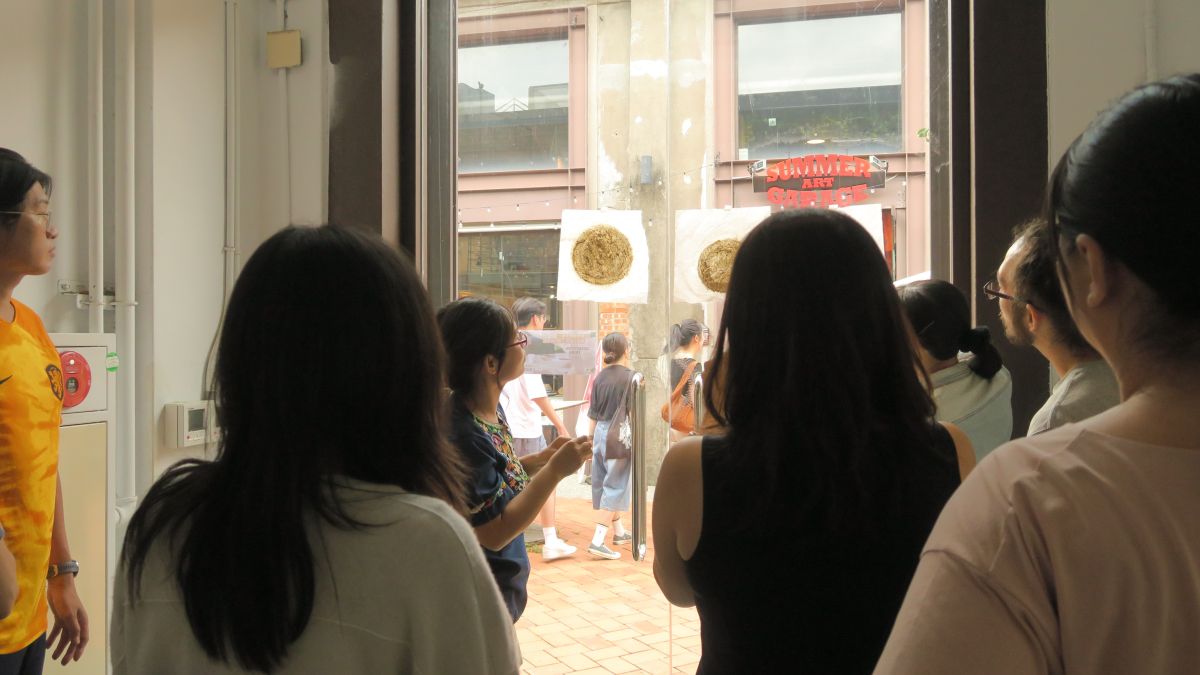 余孟禪—「在已知中尋找未知─探索宣紙與土壤的新樣貌」工作坊 圖片 9