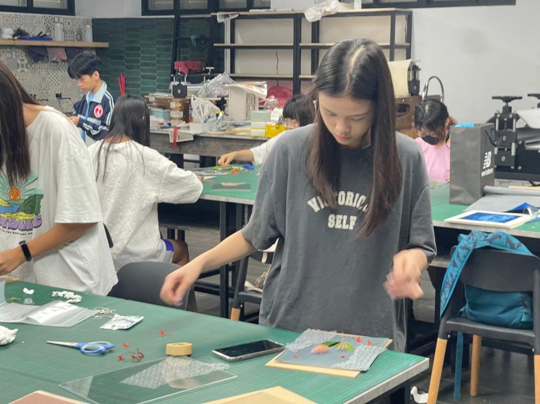 Heather Beardsley X高雄市鳳新高中美術班 圖片 5