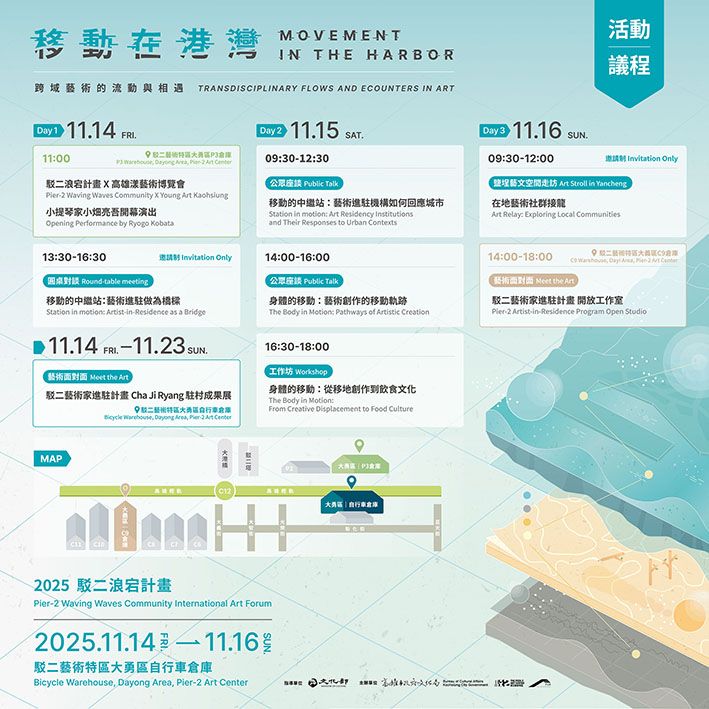 2025駁二浪宕計畫｜移動在港灣：跨域藝術的流動與相遇 圖片 2