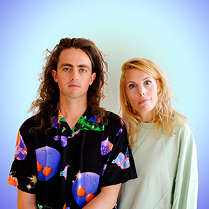 Anne Fehres and Luke Conroy
